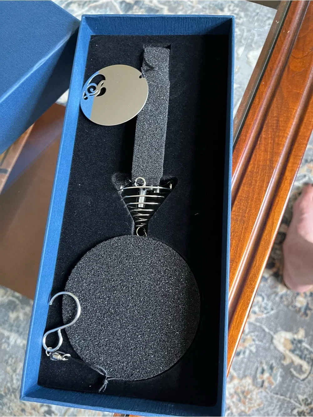 Leavores Best Friend Spinning Windchimes NEW in Blue Gift Box